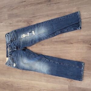 Abercrombie & Fitch Blue Bootcut Jeans
